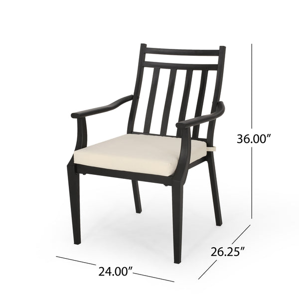 English Elm Christopher Knight Home® - Delmar Outdoor Dining Chair - Timeless Acacia Wood Design With Comfort & Durability For Patios 66544.00BGE