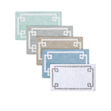 Madison Park Evan Transitional Cotton Tufted Bath Rug 24x40 MP72-3612 Seafoam