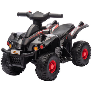 English Elm Qaba 6v Battery Powered Kids Atv Ride on Four Wheeler with Music Ages 2 to 6 W2225P249802