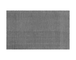 Sunpan Cusco Hand-Woven Rug - Stylish Zigzag Design, Sustainable PET Yarn, Perfect for Indoor & Outdoor Spaces Black / White
