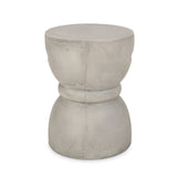 Christopher Knight Home® - Noble House - Scorpius Outdoor Contemporary Lightweight Concrete Accent Side Table