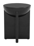 Tume Side Table Black 110239 Zuo Modern