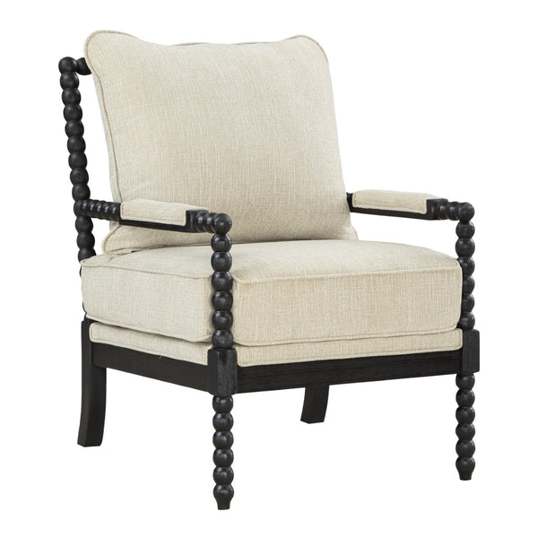 OSP Home Furnishings Eliza Spindle Chair Linen