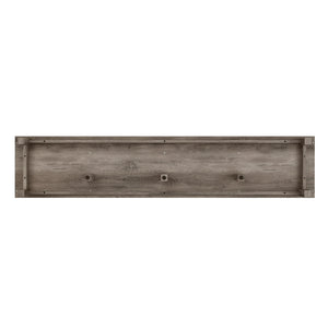 Barn Door Farmhouse TV Stand with Storage Cubbies and Barn Doors for Modern Living Room Style