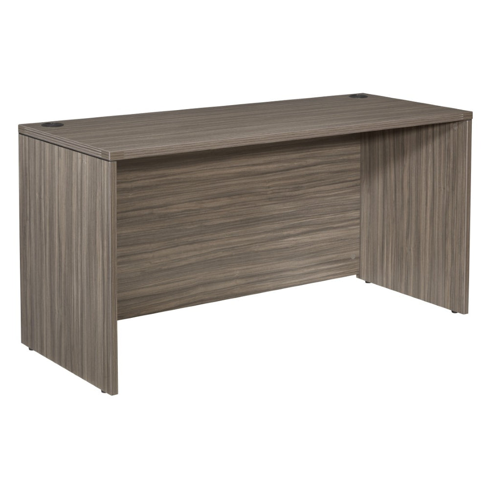 OSP Home Furnishings Credenza Shell Low Profile Office Storage with Wide 60 Inch Surface and Professional Finish NAP-08-URB
