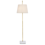 Cloister Brass Floor Lamp