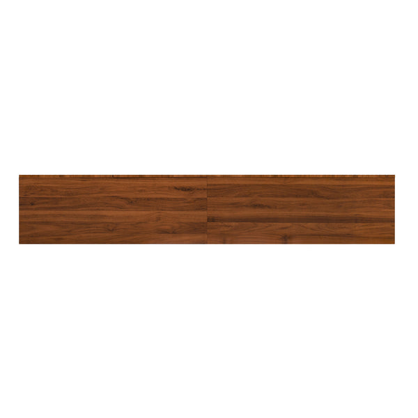 English Elm 87- Inch Rattan Media Console with Rubberwood Legs Four Cabinets Living Room N710P407809P