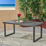 Christopher Knight Home® - Noble House - Nestor Outdoor 69" Acacia Wood Dining Table