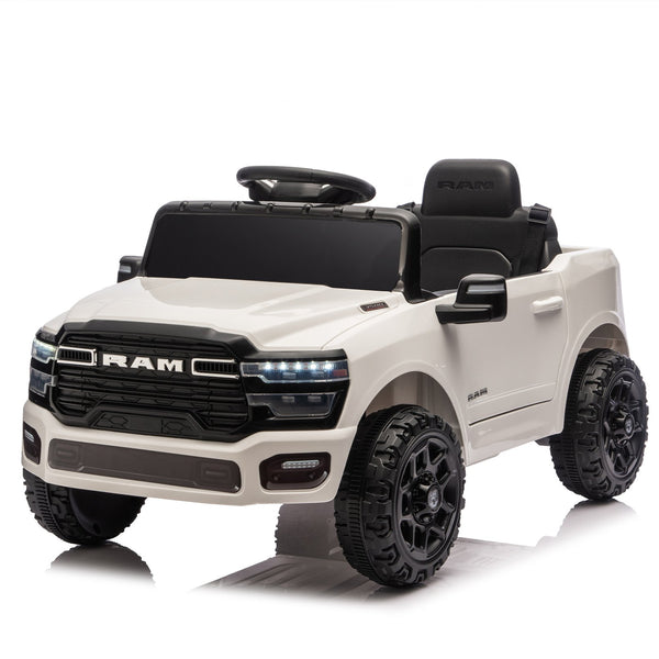 English Elm Licensed Dodge Ram 3500 12v Kids Ride on Truck with Parental Remote and Rear Suspension W1578P346252