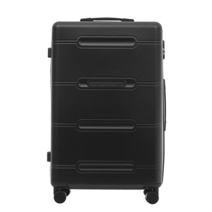 English Elm 6 Piece Hardshell Abs Travel Set with Spinner Wheels Combination Lock and Toiletry Bag N732P391465B