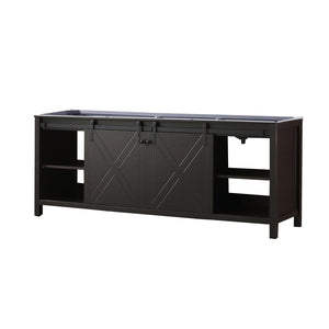 English Elm Brown Double Bath Vanity – 84" Solid Wood With Abundant Storage, Soft-Close Features & Quick Install B2731P260086
