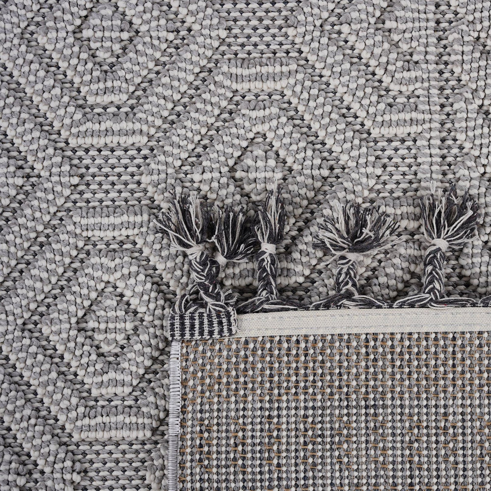 English Elm Guros Geometric Area Rug 8X10 - Stylish Indoor/Outdoor Durable Design For High-Traffic Spaces B189P183460