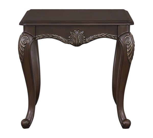 English Elm Pierce 5-Piece Living Room Set In Beige Fabric & Cherry Finish: Elegant Comfort For Every Home B2726S00283-GIGA