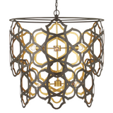 Mauresque Bronze & Gold Chandelier