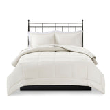 Madison Park Sarasota Casual Microcell Down Alternative Comforter Mini Set MP10-1254 Ivory