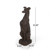 Christopher Knight Home® - Noble House - - Grey Hound Dog Statue