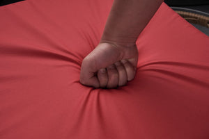 English Elm Outdoor Modular Wicker Sectional Patio Sofa Set for 2 Durable PE Rattan Steel Frame Comfortable Seating Grey+Red W874S00072