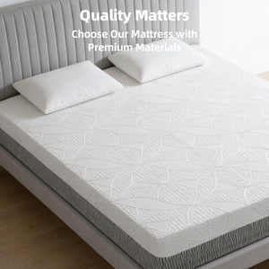 English Elm 14-inch King Foam Mattress with Cooling Gel and Seven Zone Ergonomic Support W5081P423739