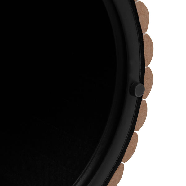 English Elm Coffee Table Set Of 2 - Modern Round Nesting Side Tables For Stylish Living Room & Small Spaces W688P248110