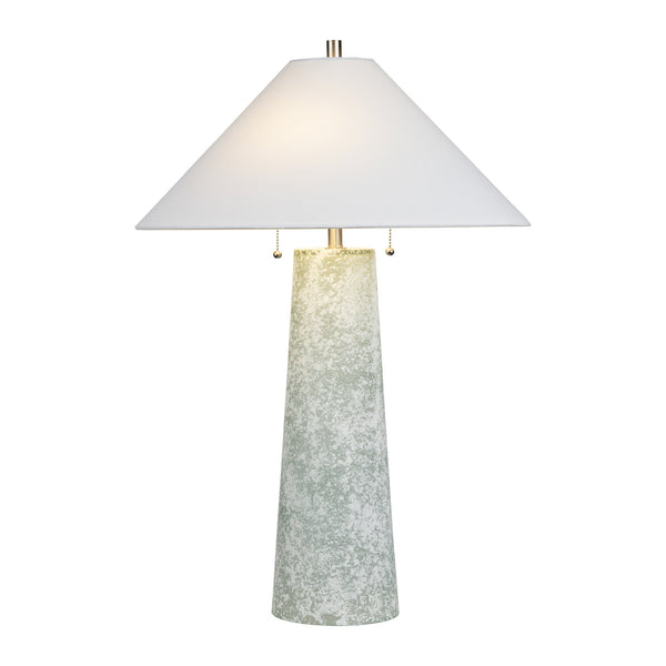 Crestview Collection 30.5"H Stylish Glass Table Lamp Set Of 2 With Elegant Shades - Perfect For Home Decor & Lighting   Cvazbs138