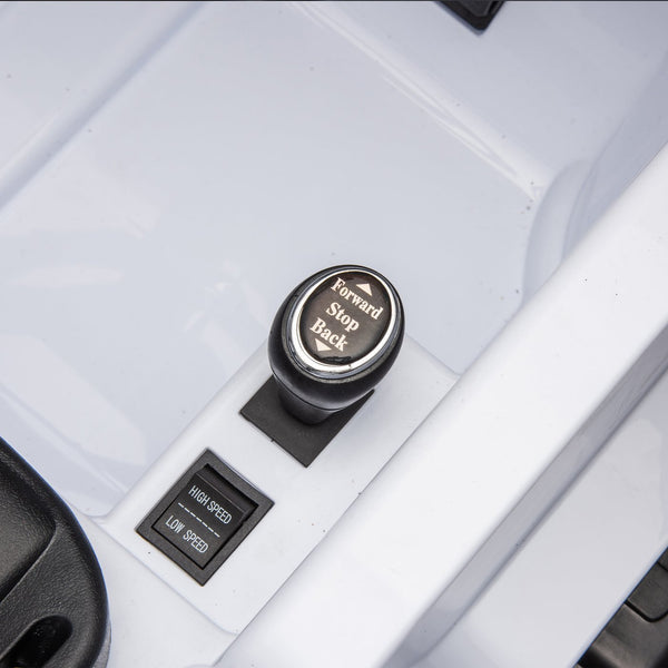 English Elm Licensed Land Rover Defender Ride on Car 24v Dual Motor with Parental Remote White W1578P339064