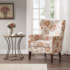 Madison Park Colette Transitional Accent Chair MP100-0465 Cream