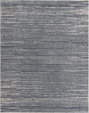 Unique Loom Oasis Calm Machine Made Abstract Rug Gray, Ivory 8' 0" x 10' 0"