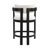 Christopher Knight Home® - Noble House - 26" Counter Height Bar Stool, Upholstered Counter Stools (Set Of 2) -Black