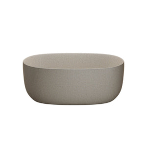 English Elm 51'' Solid Resin Stone Freestanding Soaking Tub Matte White Spa Bath with Drain W2753P416618