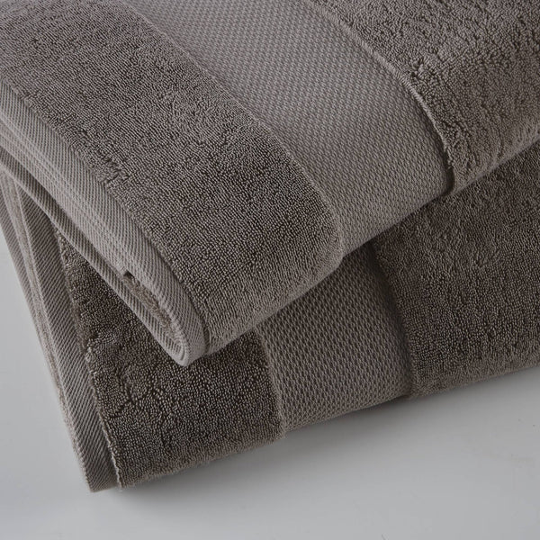 English Elm 2 Turkish Cotton Bath Sheets Set 35x70 Inches - Ultra Absorbent, Plush Spa-Luxe Towels for Home Charcoal 17.32 L x 12.6 W x 5.91 H B035P319793