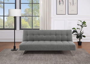 OSP Home Furnishings Sawyer Futon Grey