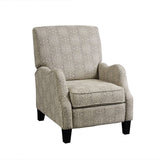 Madison Park Hoffman Transitional Push Back Recliner MP103-0247 Beige Multi