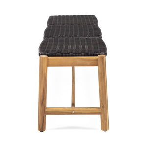 English Elm Christopher Knight Home® - Cambria 3-Seater Bench: Timeless Acacia Wood Seating For Entryways, Dining, And Outdoor Spaces 68889.00BRN