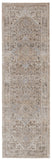 Feizy Rugs Celene Viscose/Polyester Machine Made Vintage Rug Tan/Brown/Ivory 2'-6" x 8'