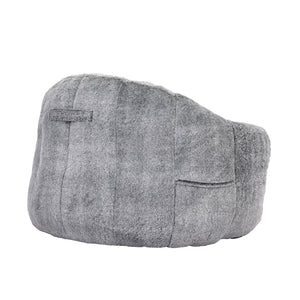 English Elm Bean Bag Chair – Cozy Faux-Fur Sofa With Armrests, High-Density Foam, Stylish For Living Room & More W2200P313806