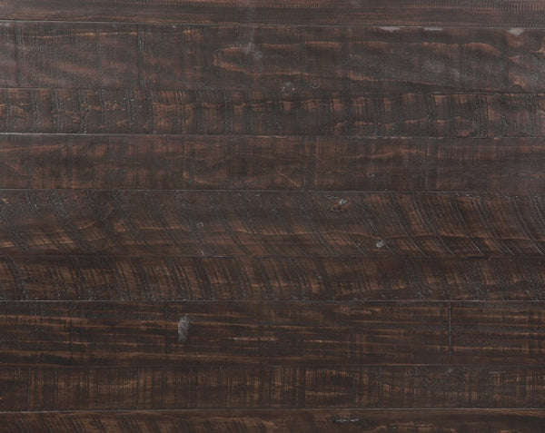 English Elm Wallace & Bay - Brown Gathering Dining Table With Leaf – Rustic Charm, Expandable Design, Perfect For Family Meals! B361P384470-GIGA