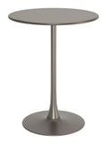 Soleil Bar Table Taupe 704036 Zuo Modern