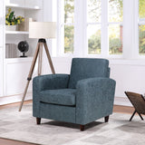 OSP Home Furnishings Venus Club Chair Navy