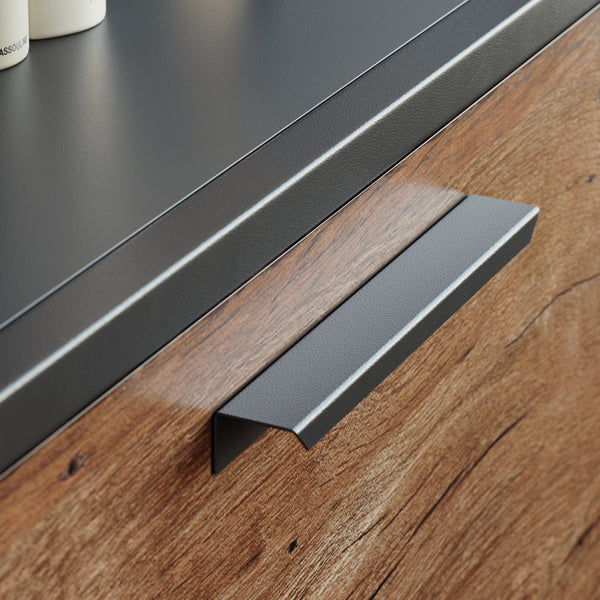 English Elm Lateral File Cabinet In Brown Finish - Stylish, Durable, Space-Saving Storage For Home & Office B356P367904