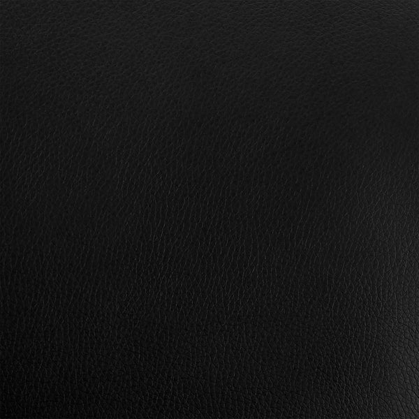 English Elm Zalen 26" Counter Stool in Black Faux Leather with Swivel, Metal 4-Leg Base, Durable Comfort B2736P268597