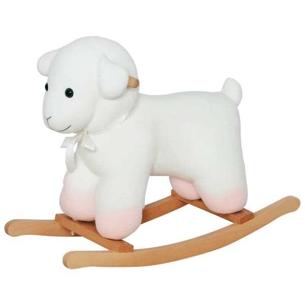 English Elm Walking Horse Ride on Toy Plush Pedal Pony with Wheels for Kids Ages 3 to 8 T3971P442703