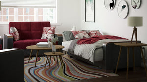 English Elm Primenest Zenaero X Convertible Loveseat With Storage - Stylish Upholstered Sleeper For Small Spaces B030P281772-GIGA