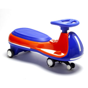 English Elm 12v Kids Ride on Twist Car with Dual Motors Led Wheels Bluetooth and Learning Content W1760P384599