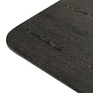 Pasargad Home Novara Round Dining Table - Modern Elegance For Sophisticated Dining Spaces D. Brown Mdf Plz-386dt