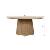 Chapel Hill Oval  Dining Table CH121-1003 Wheat