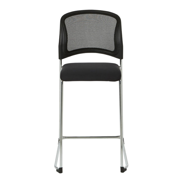 OSP Home Furnishings Tall Stackable Upholstered Guest Chair for Training Rooms and Flexible Workspace Seating 88627C2-30