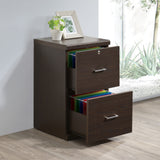 OSP Home Furnishings Alpine Vertical File Espresso