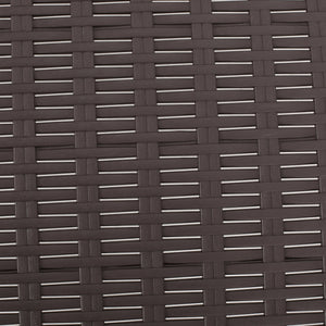 English Elm Christopher Knight Home® - MIKAEL Chaise Lounge Dark Brown Polypropylene 3D Wicker Weather-Resistant Handcrafted Outdoor Seating 68020.00DBRN