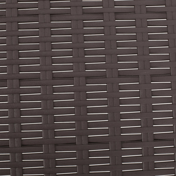 English Elm Christopher Knight Home® - MIKAEL Chaise Lounge Dark Brown Polypropylene 3D Wicker Weather-Resistant Handcrafted Outdoor Seating 68020.00DBRN