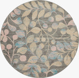 TRA03 Tranquil Farmhouse Indoor Area Rug - Elegant Floral Design in Soothing Colors for Any Room